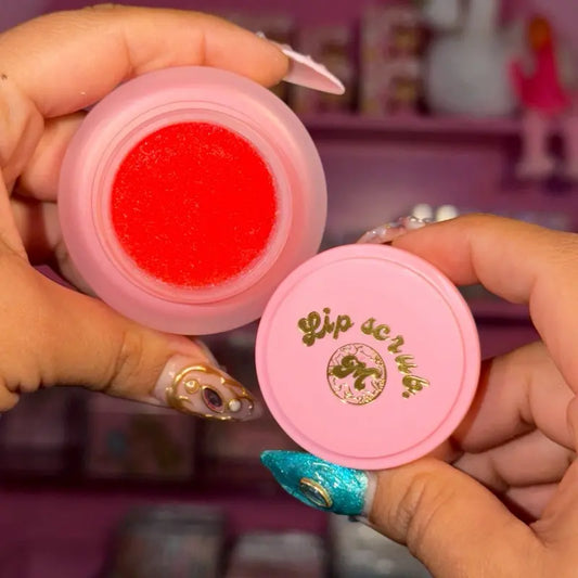 Strawberry Lip Scrub - Exfoliating Lip Care for Soft Lips